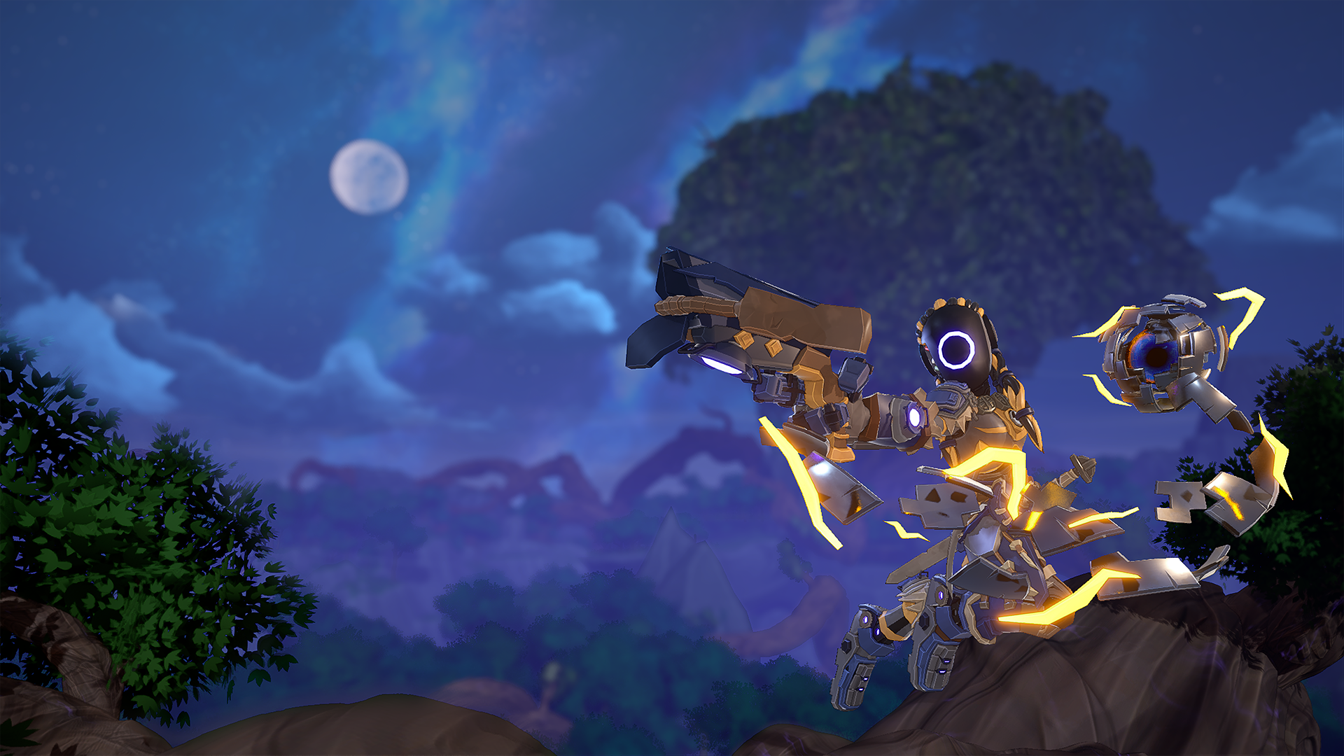 Screenshot of the openworld exploring Game ASHGARD: Infinity Mask