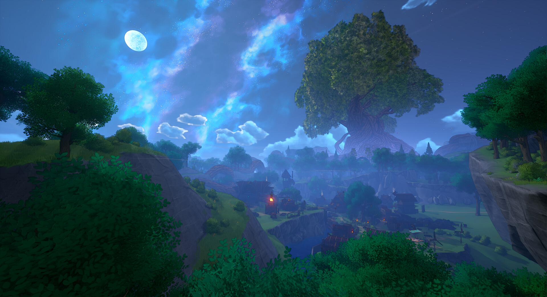 Screenshot of the openworld exploring Game ASHGARD: Infinity Mask